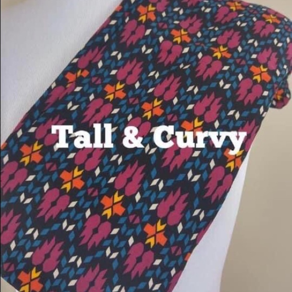 LuLaRoe Tall & Curvy Leggings New